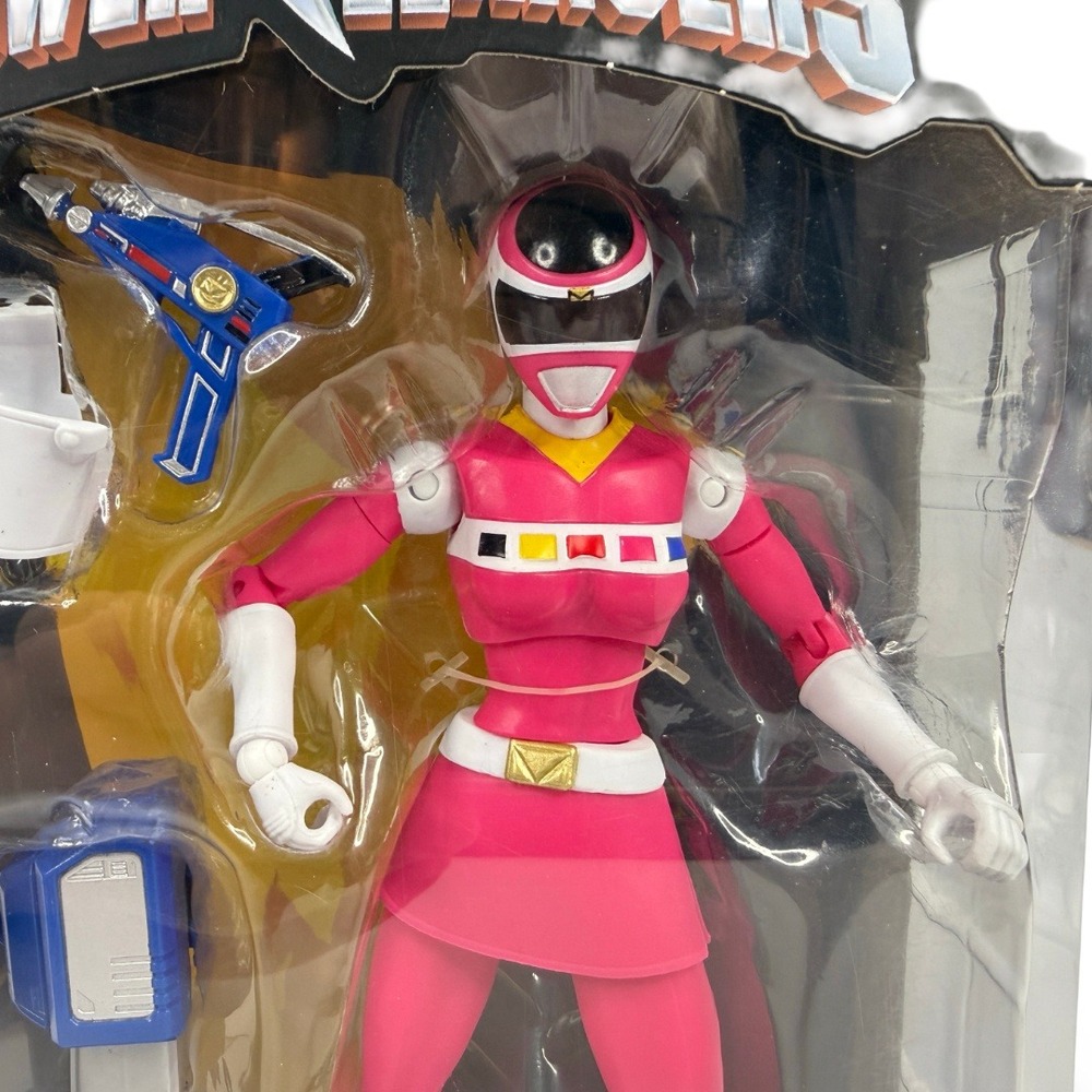 Bandai Power Rangers In Space Pink Ranger Legacy Collection 6.5" Figure 2017 NEW - Picture 7 of 13